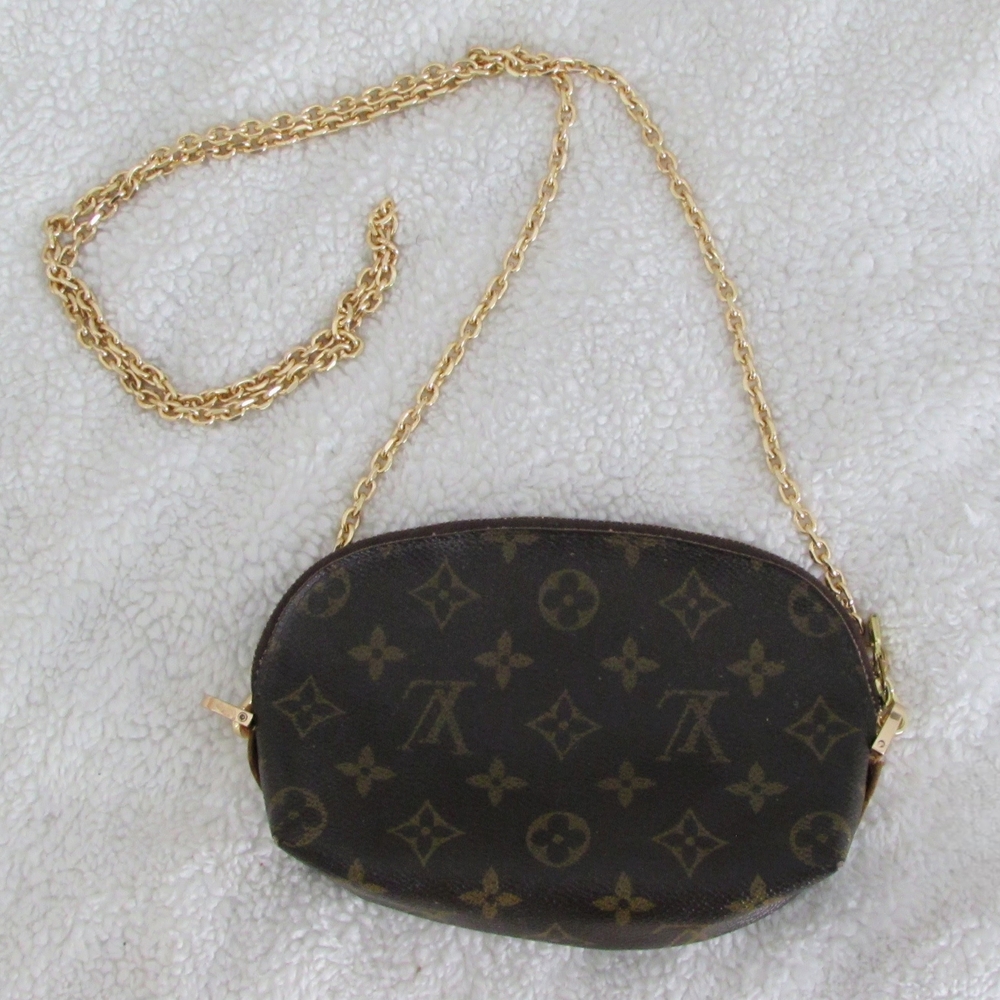 Louis Vuitton Brown Monogram Cosmetic Bag